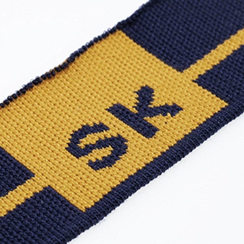 Scrisoare din poliester Jacquard Tricou cu pantaloni cu nervuri cu nervuri